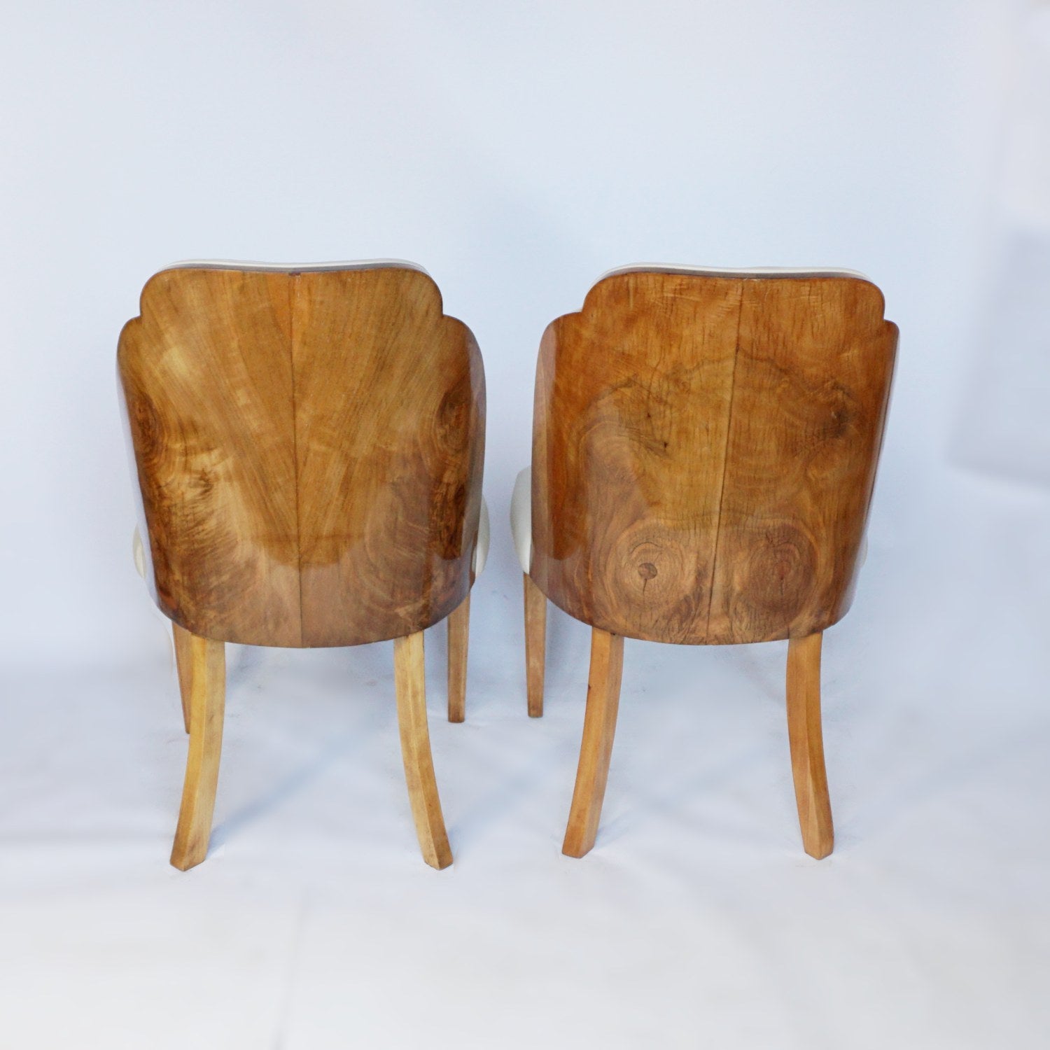 Pair of Harry & Lou Epstein Art Deco Cloud Chairs Jeroen Markies Art Deco 