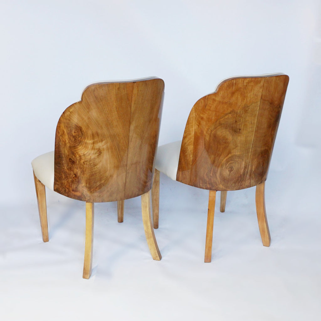 Pair of Harry & Lou Epstein Art Deco Cloud Chairs Jeroen Markies Art Deco 