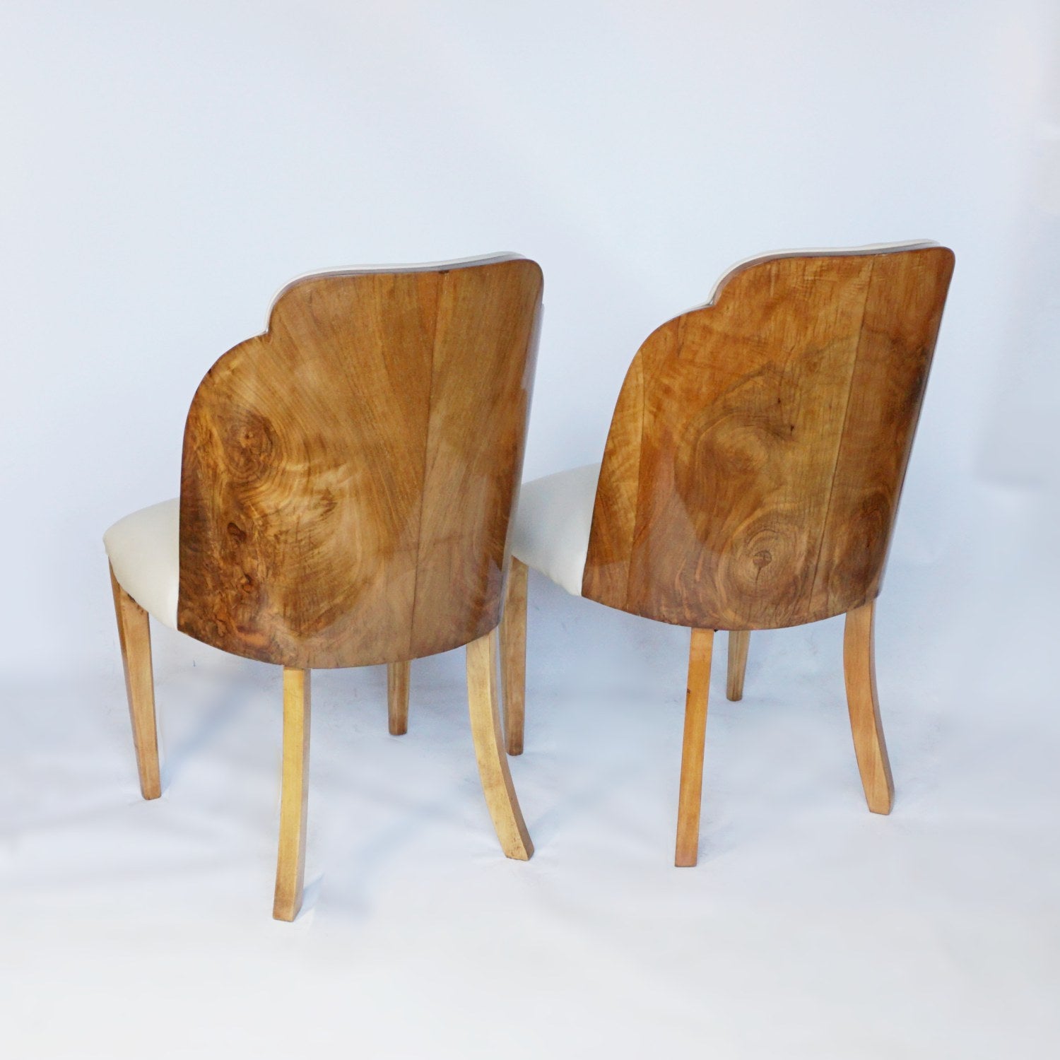 Pair of Harry & Lou Epstein Art Deco Cloud Chairs Jeroen Markies Art Deco 
