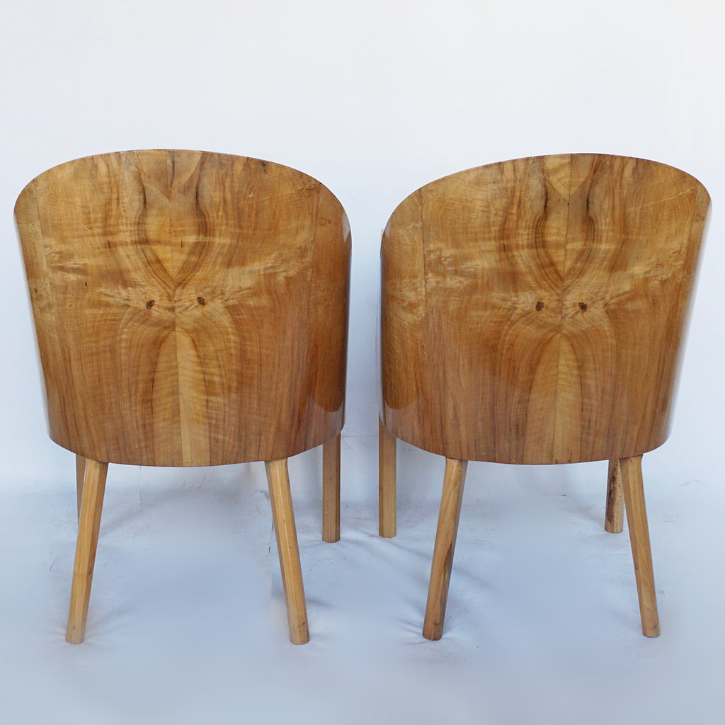An Original Vintage Art Deco Pair of Armchairs by Harry & Lou Epstein - Jeroen Markies Art Deco 