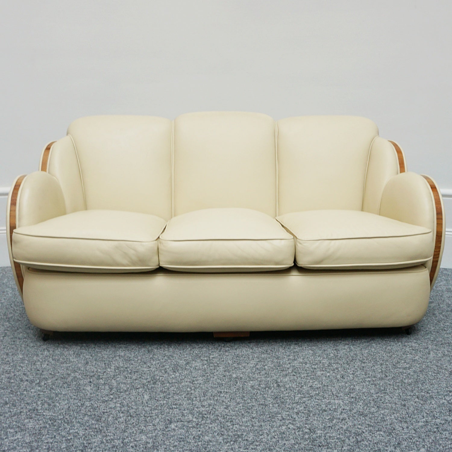 Art Deco Three Piece Cloud Suite by Harry & Lou Epstein Circa 1930 - Jeroen Markies Art Deco