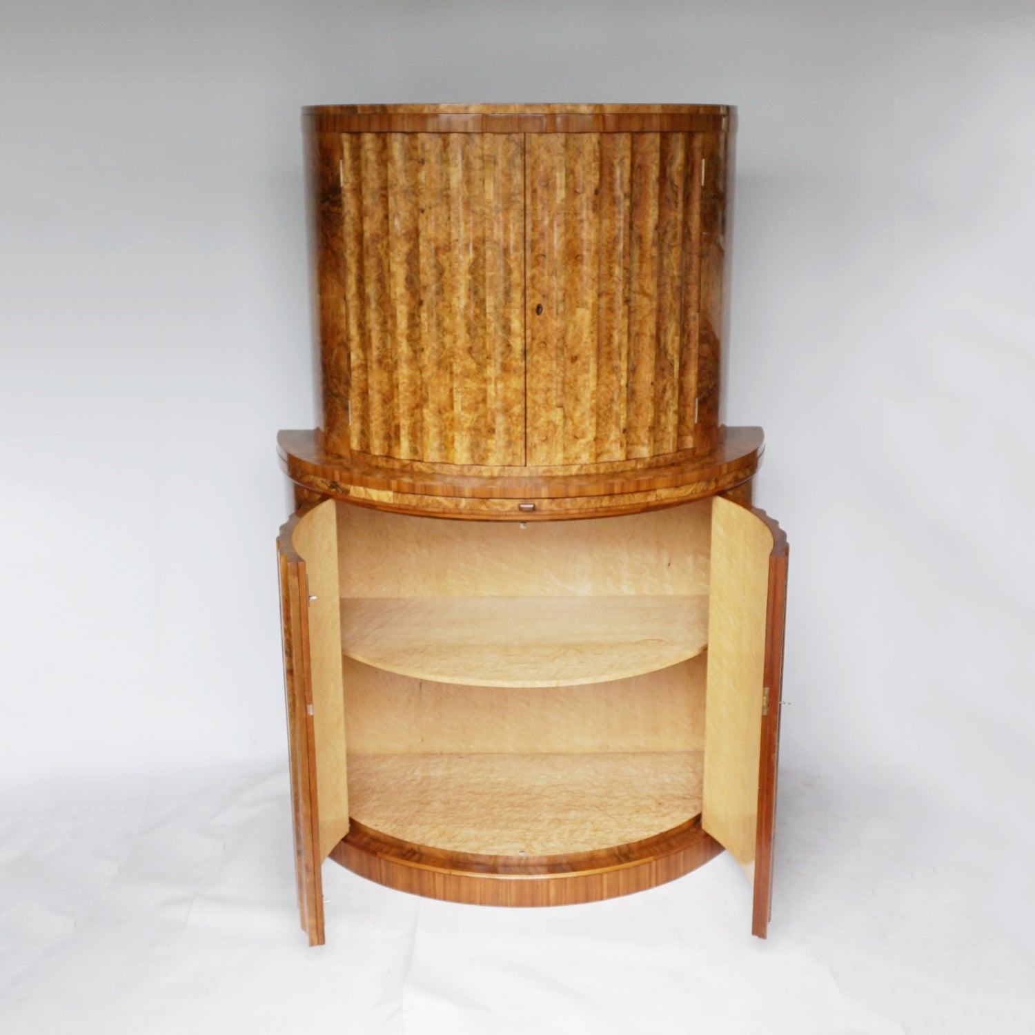 Art Deco Cocktail Cabinet by Harry & Lou Epstein English Circa 1930 Drinks Cabinet Jeroen Markies Art Deco