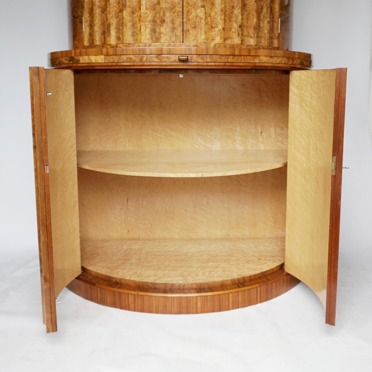 Art Deco Cocktail Cabinet by Harry & Lou Epstein English Circa 1930 Drinks Cabinet Jeroen Markies Art Deco