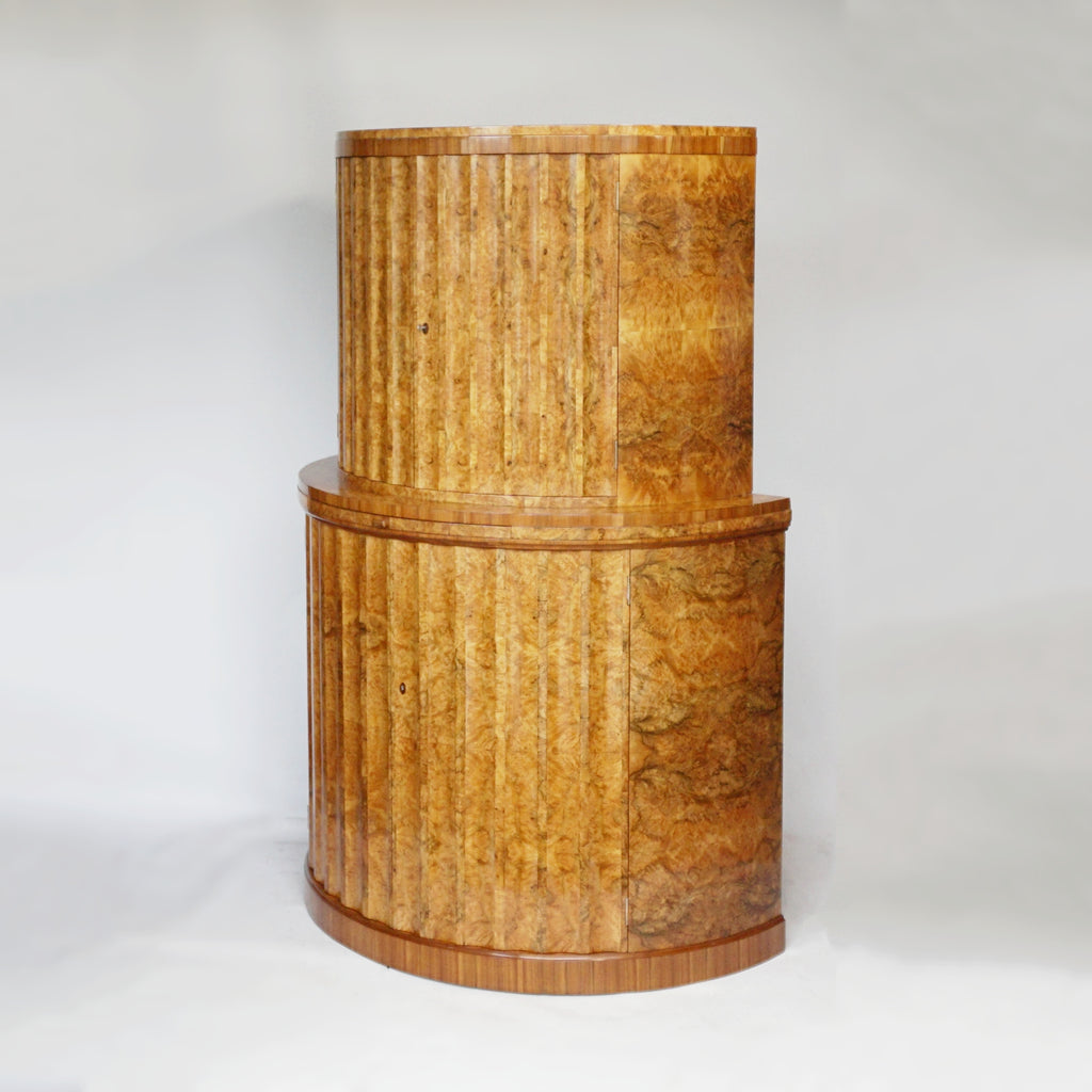 Art Deco Cocktail Cabinet by Harry & Lou Epstein English Circa 1930 Drinks Cabinet Jeroen Markies Art Deco