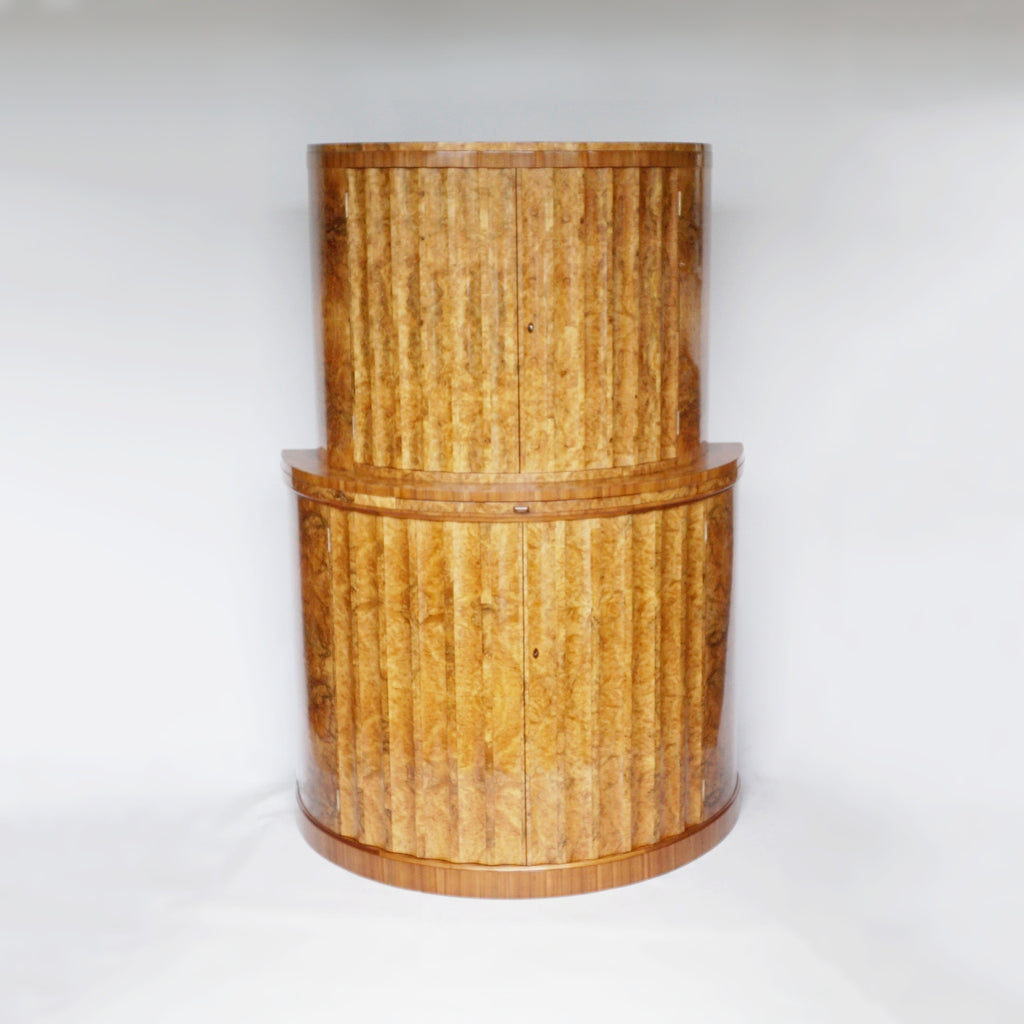 Art Deco Cocktail Cabinet by Harry & Lou Epstein English Circa 1930 Drinks Cabinet Jeroen Markies Art Deco