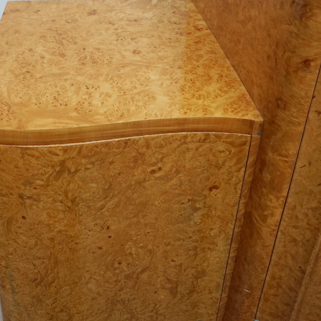 Vintage Art Deco Walnut Cocktail Bar Cabinet Drinks - Jeroen Markies Art Deco