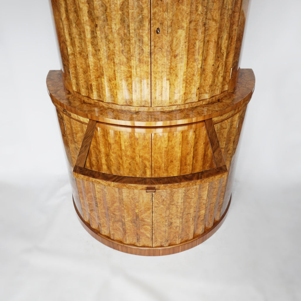 Art Deco Cocktail Cabinet by Harry & Lou Epstein English Circa 1930 Drinks Cabinet Jeroen Markies Art Deco