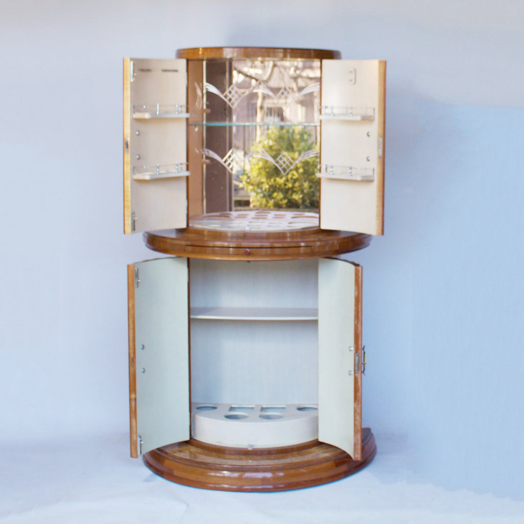 Art Deco Cocktail Cabinet - Harry & Lou Epstein - Vintage Cocktail Cabinets - Jeroen Markies Art Deco
