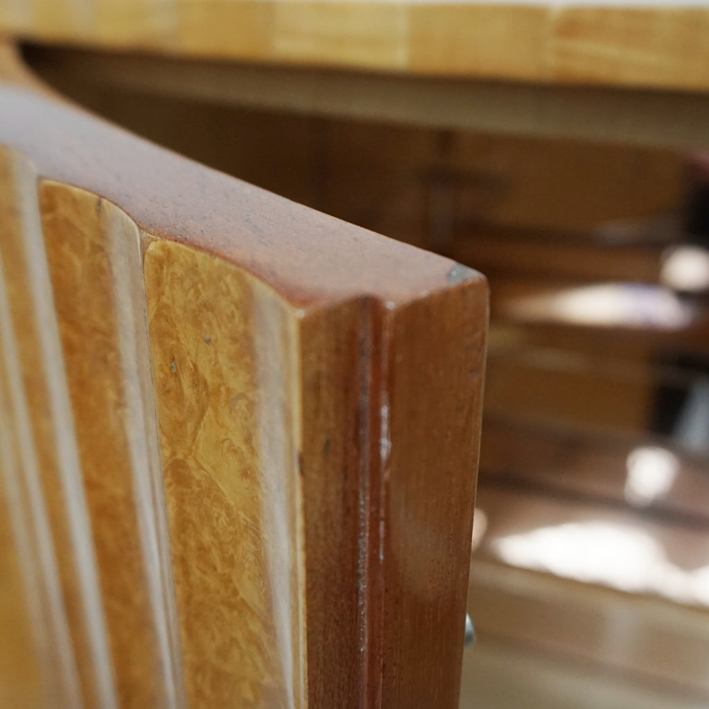 Vintage Art Deco Walnut Cocktail Bar Cabinet Drinks - Jeroen Markies Art Deco