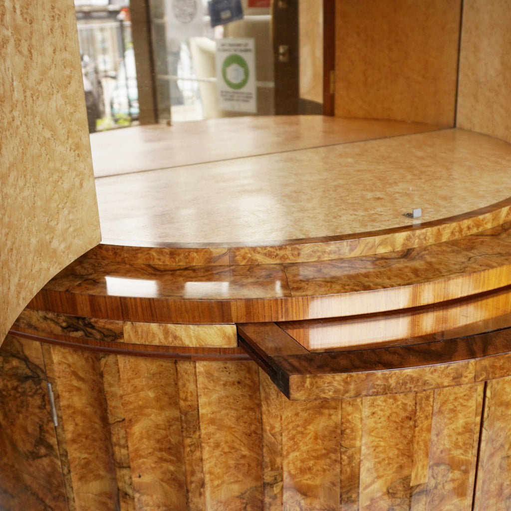 Art Deco Cocktail Cabinet by Harry & Lou Epstein English Circa 1930 Drinks Cabinet Jeroen Markies Art Deco