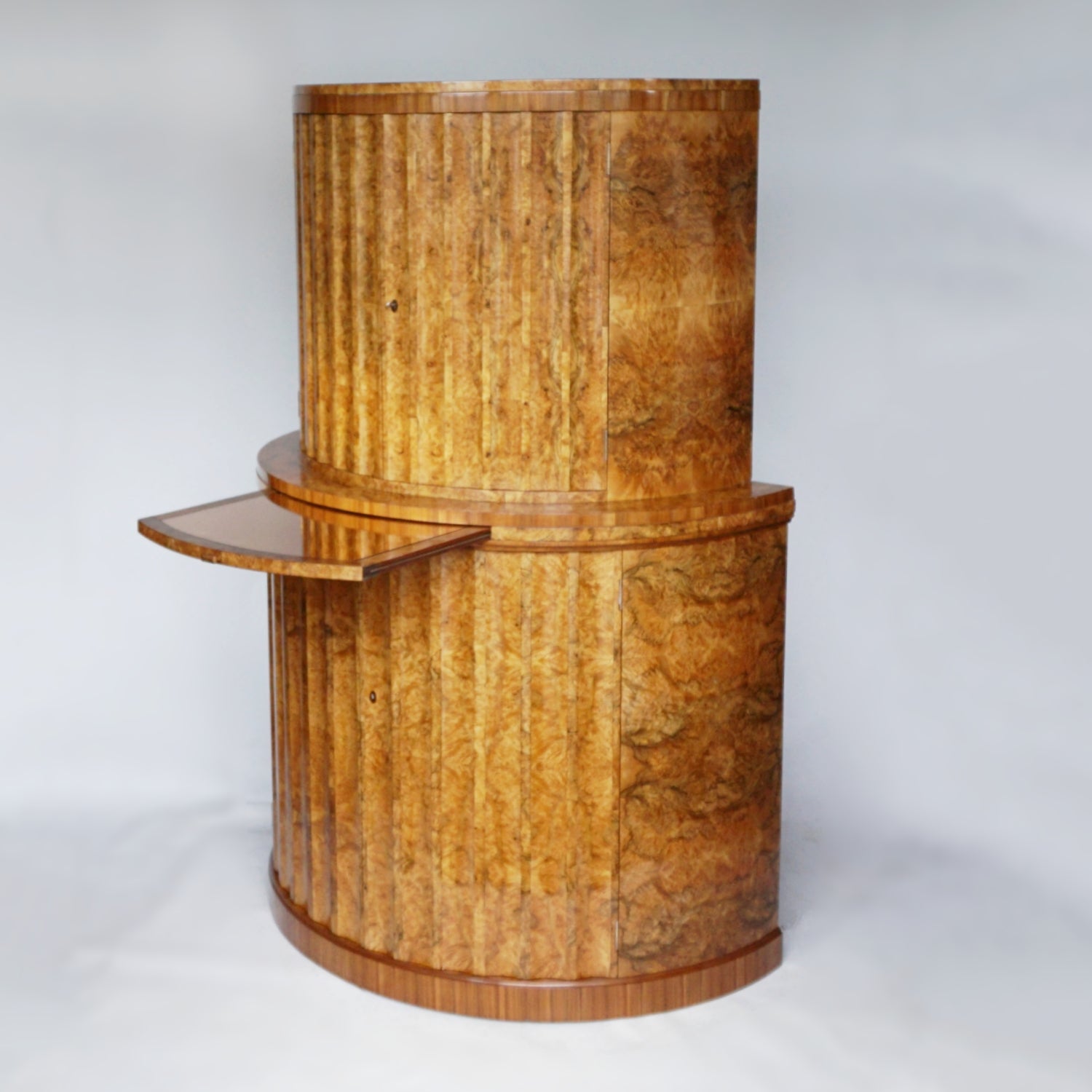 Art Deco Cocktail Cabinet by Harry & Lou Epstein English Circa 1930 Drinks Cabinet Jeroen Markies Art Deco