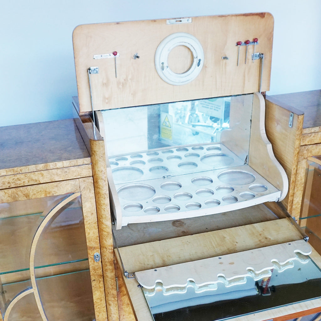 Art Deco Cocktail Cabinet by Harry & Lou Epstein - Vintage Cocktail Cabinet - Jeroen Markies Art Deco
