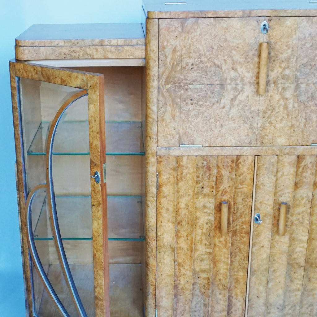 Art Deco Cocktail Cabinet by Harry & Lou Epstein - Vintage Cocktail Cabinet - Jeroen Markies Art Deco