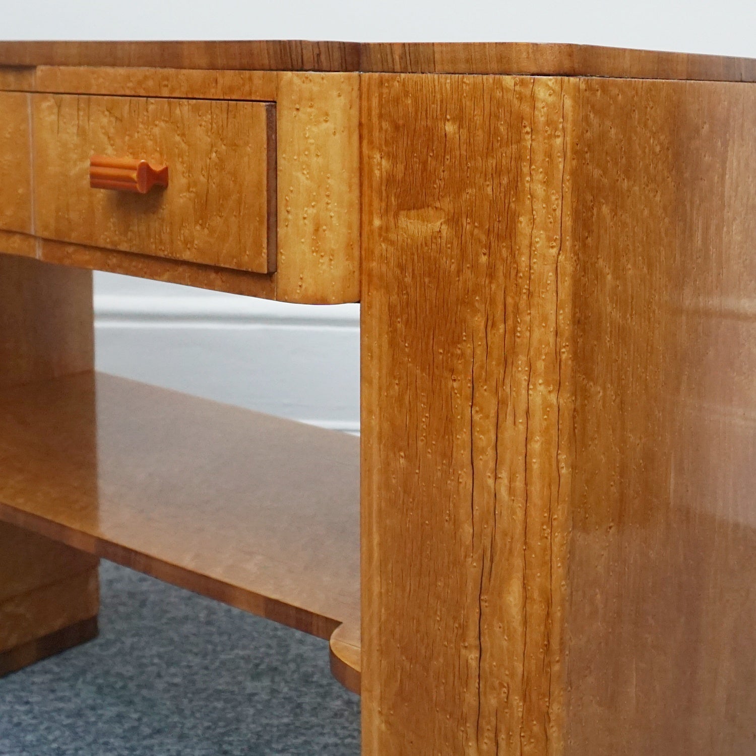 Art Deco Birdseye Maple Veneered Sideboard by Harry & Lou Epstein - Jeroen Markies Art Deco