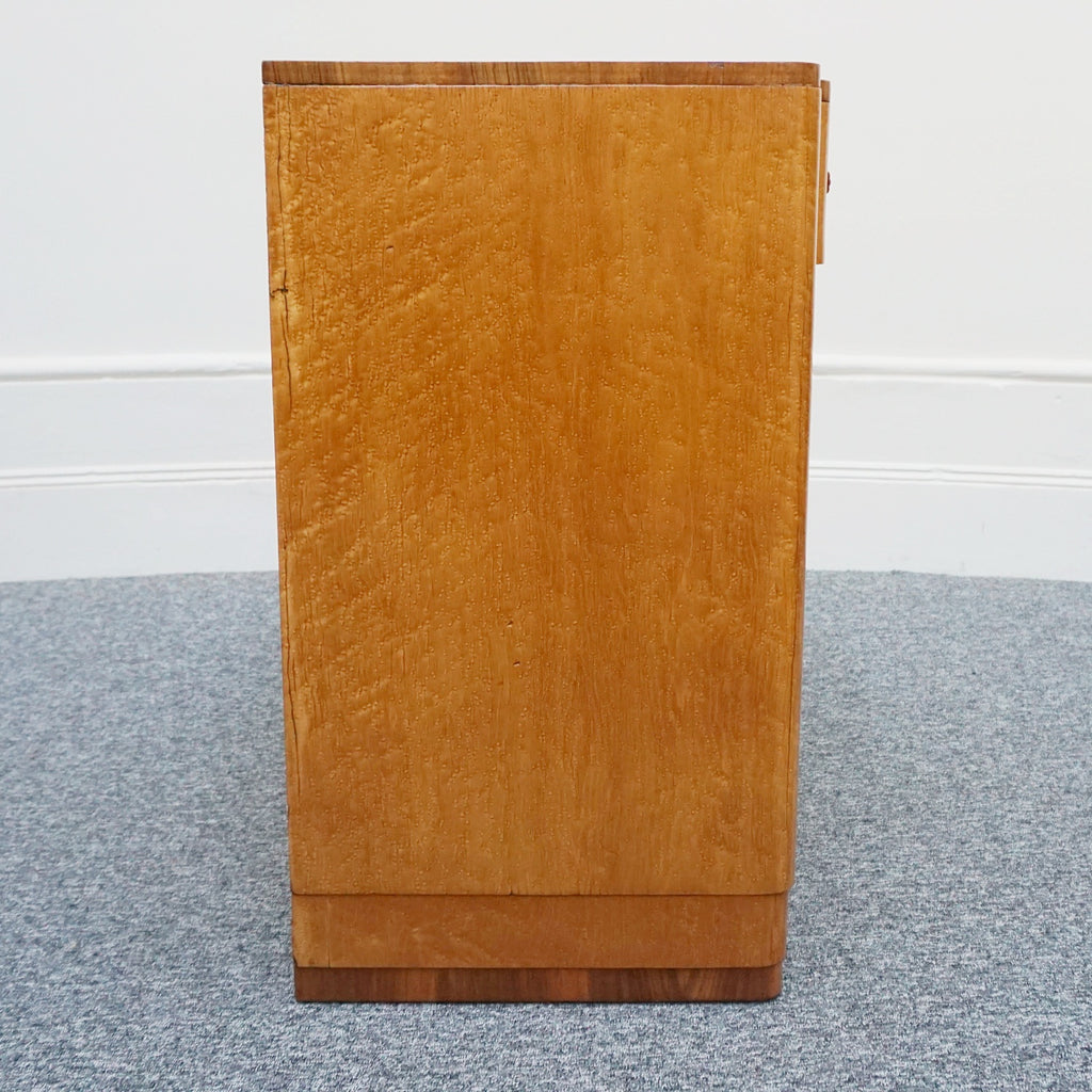 Art Deco Birdseye Maple Veneered Sideboard by Harry & Lou Epstein - Jeroen Markies Art Deco
