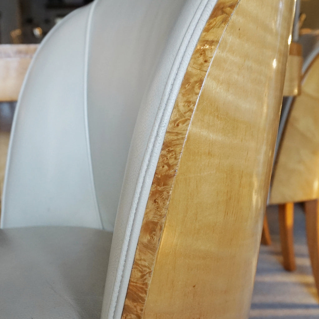 Harry & Lou Epstein Art Deco Six Seat Dining Suite Art Deco 1930's - Jeroen Markies Art Deco