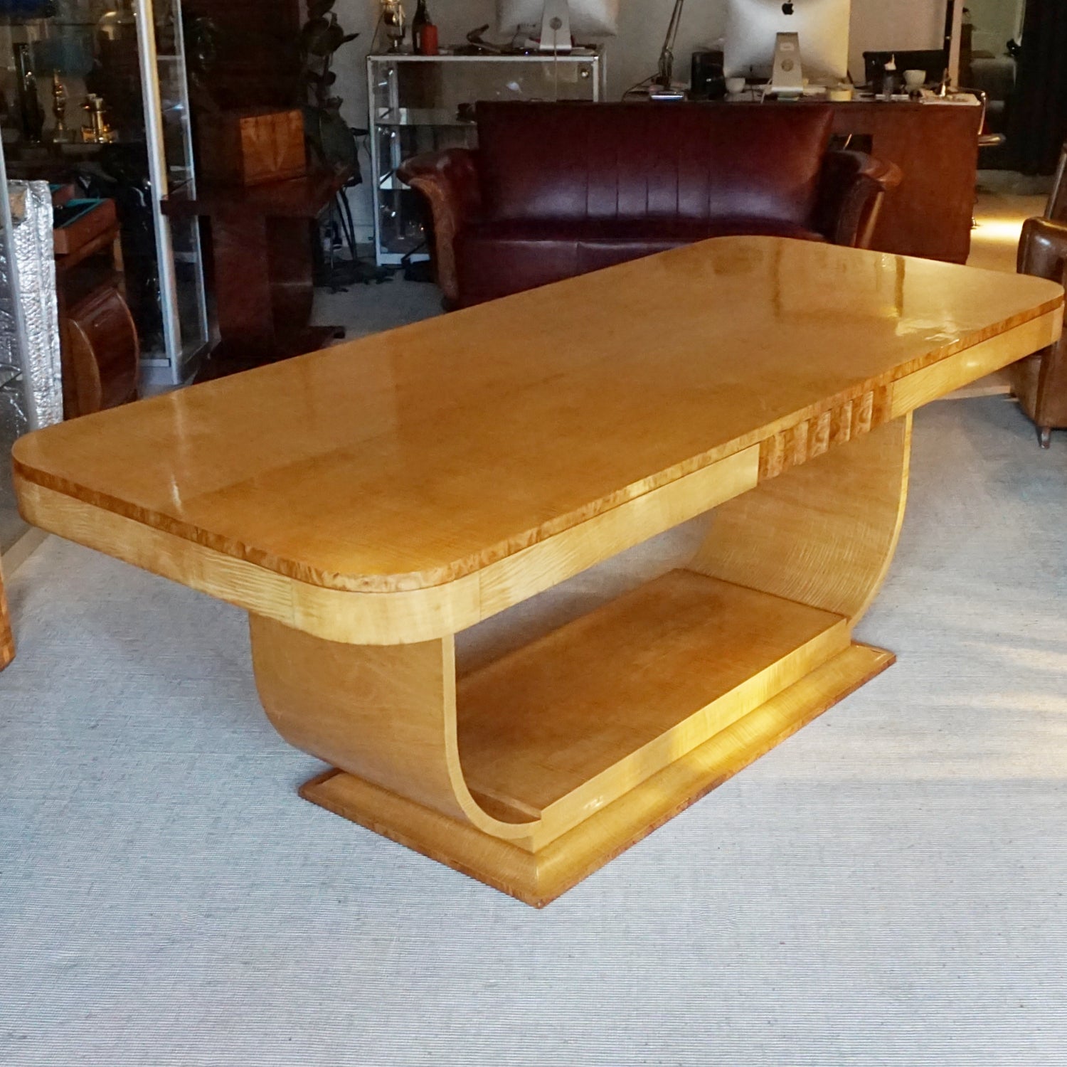 Harry & Lou Epstein Art Deco Six Seat Dining Suite Art Deco 1930's - Jeroen Markies Art Deco