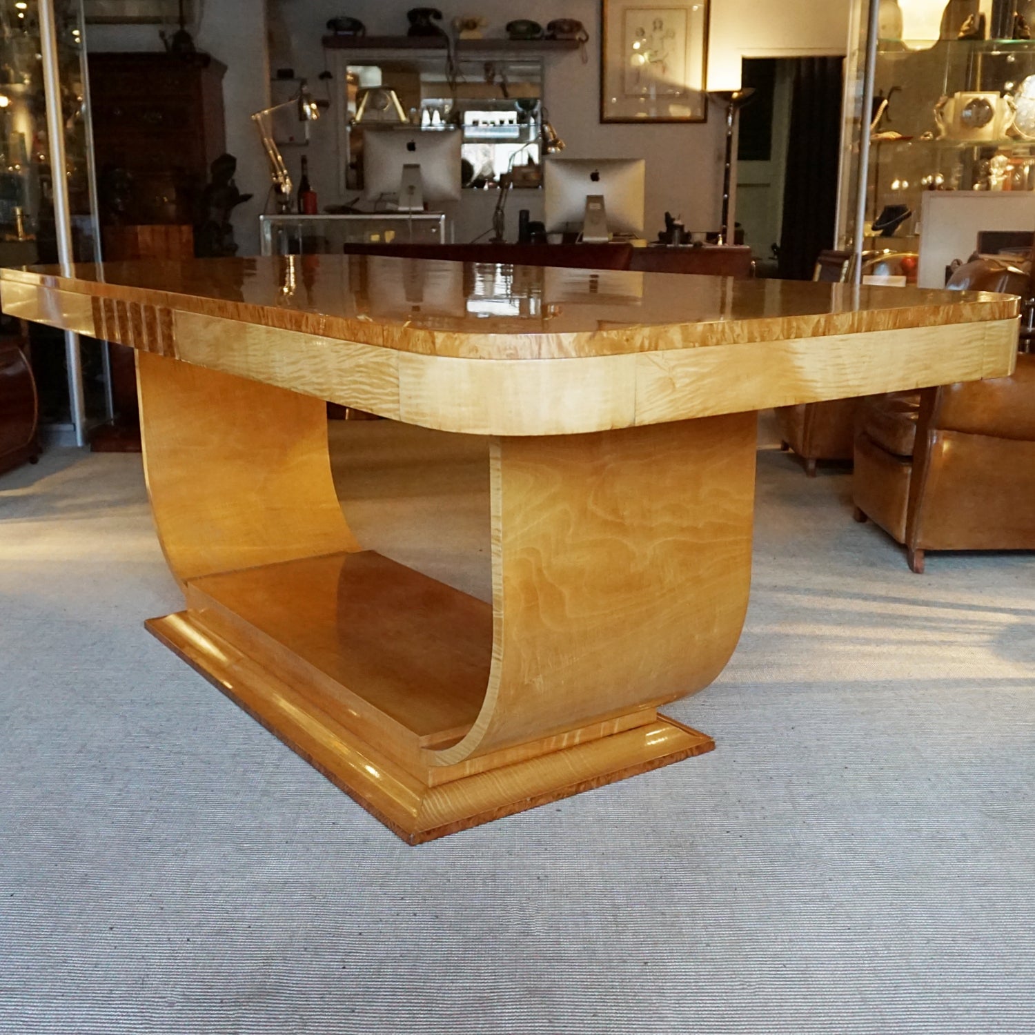 Harry & Lou Epstein Art Deco Six Seat Dining Suite Art Deco 1930's - Jeroen Markies Art Deco