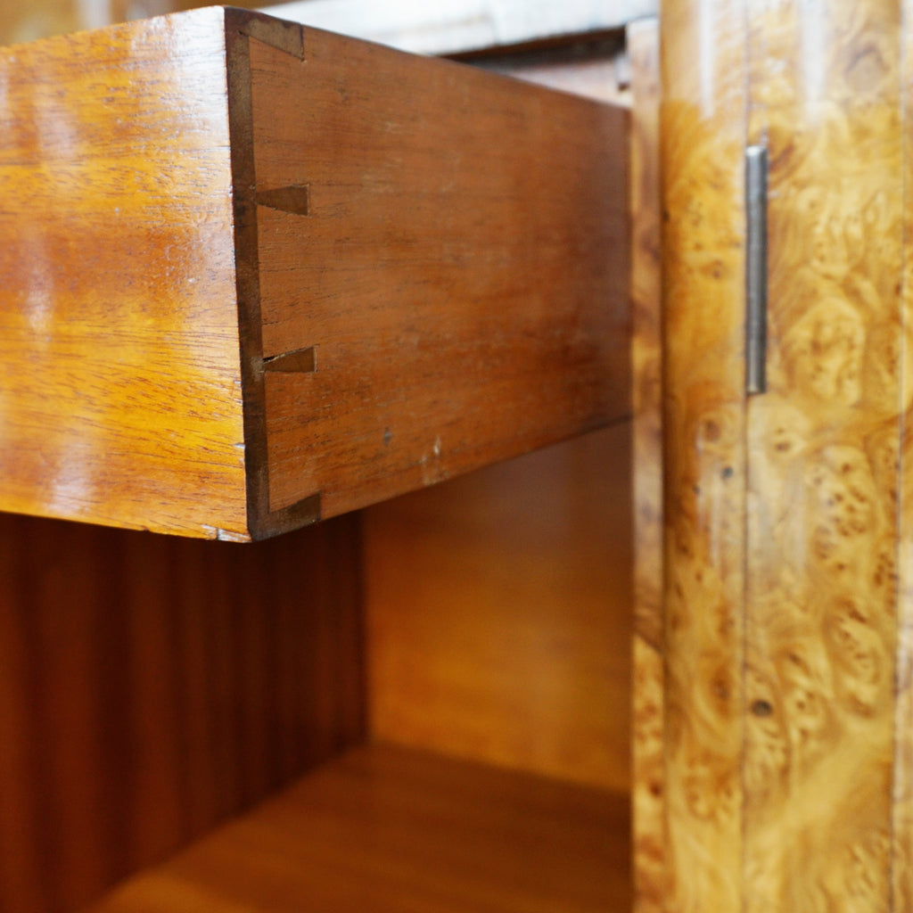 Art Deco Sideboard - Burr Walnut - Harry & Lou Epstein - Jeroen Markies Art Deco