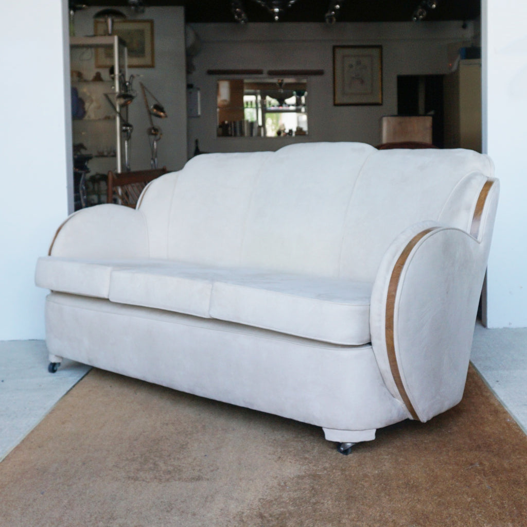 Art Deco Cloud Three Seat Sofa by Harry & Lou Epstein Circa 1930 - Jeroen Markies Art Deco