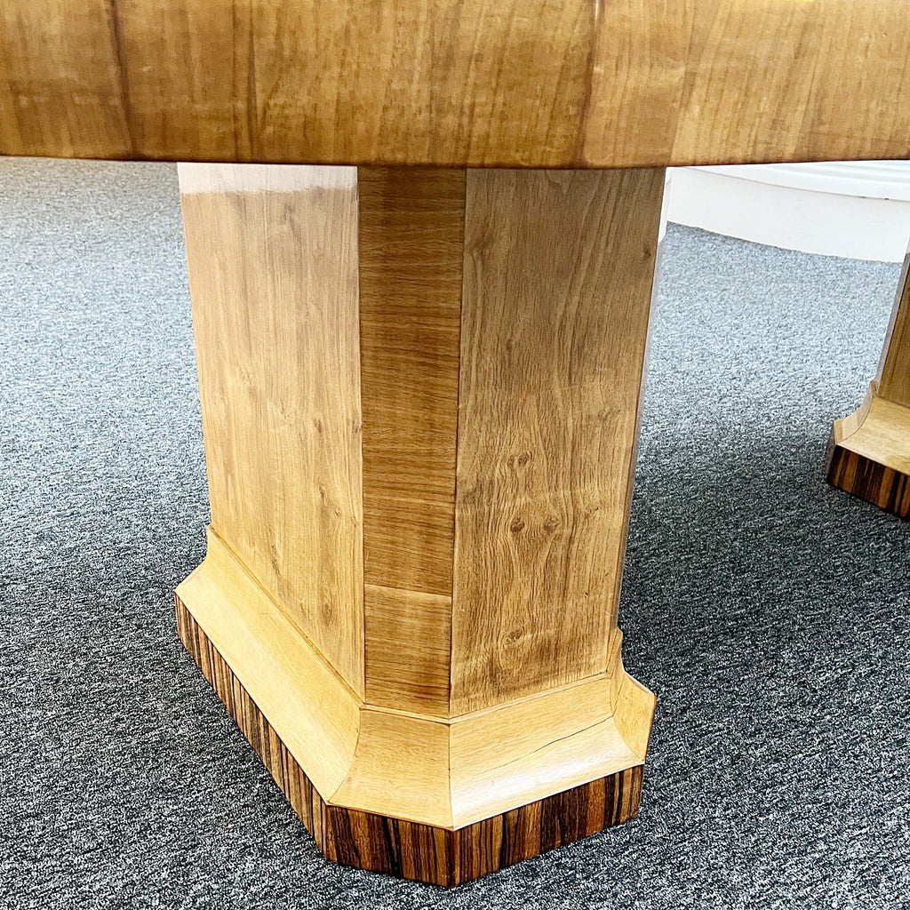 Vintage 1930's Art Deco 8 Seater Dining Suite-Burr walnut -Maurice Adams- Jeroen Markies Art Deco