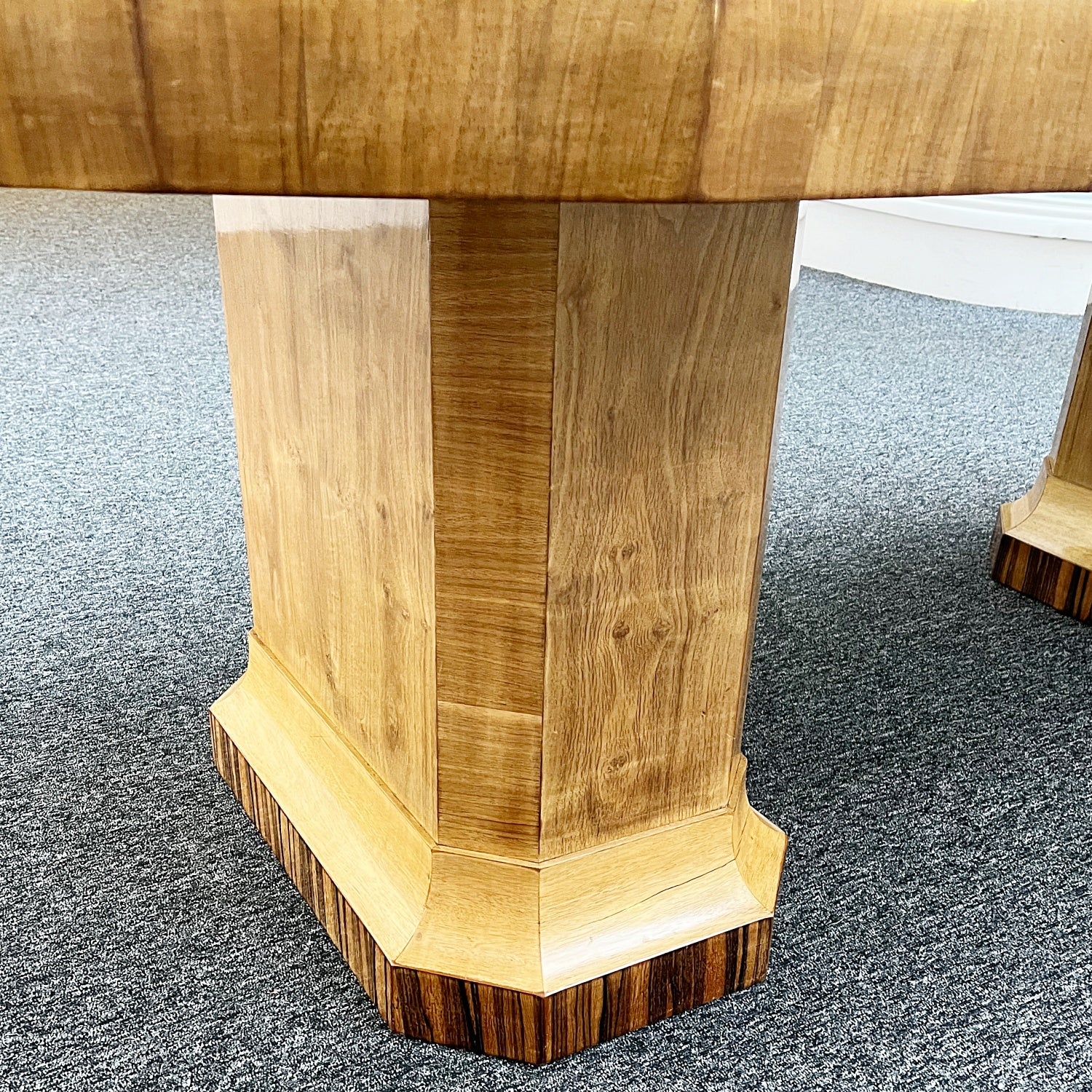 Vintage 1930's Art Deco 8 Seater Dining Suite-Burr walnut -Maurice Adams- Jeroen Markies Art Deco