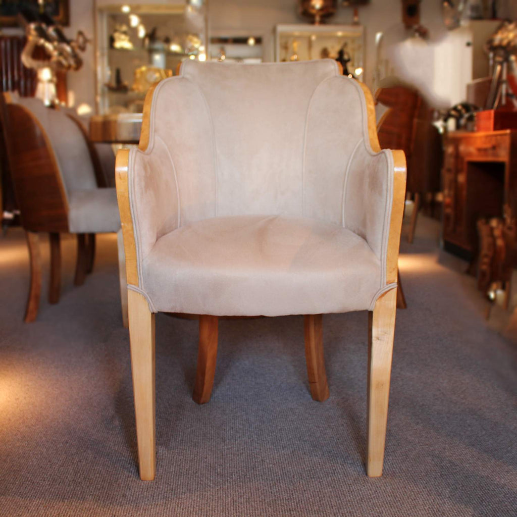 Art Deco 6 seat dining suite by Harry & Lou Epstein circa 1930 at Jeroen Markies