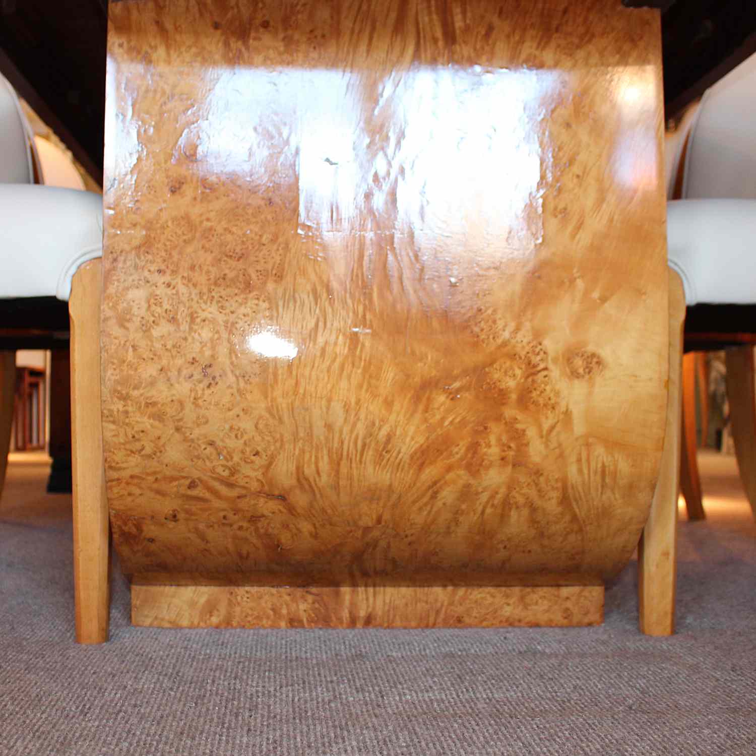 Epstein Art Deco dining table and chairs