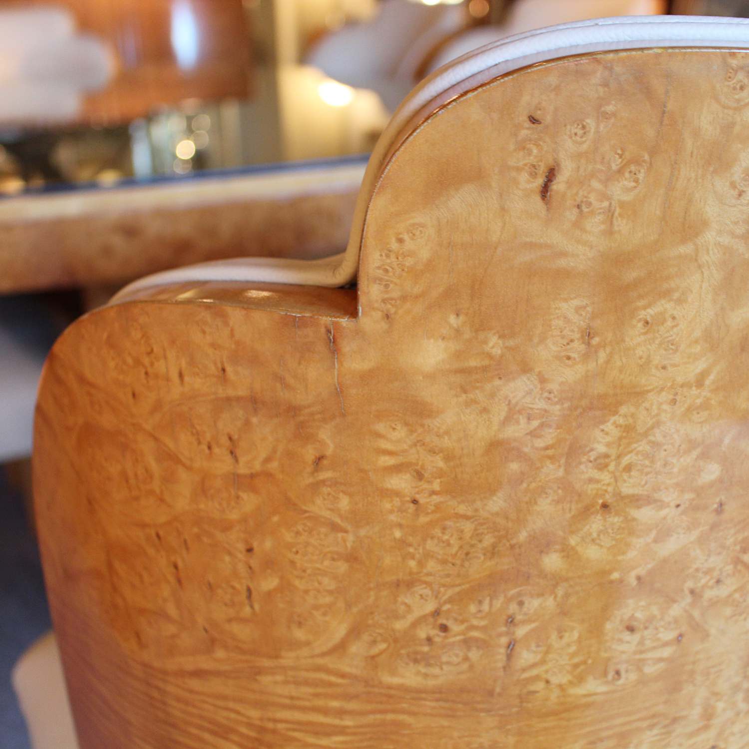 Epstein Art Deco dining table and chairs