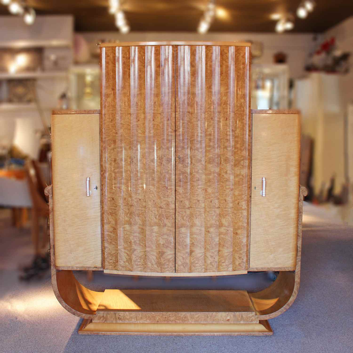 Art Deco cocktail cabinet by Harry & Lou Epstein circa 1930