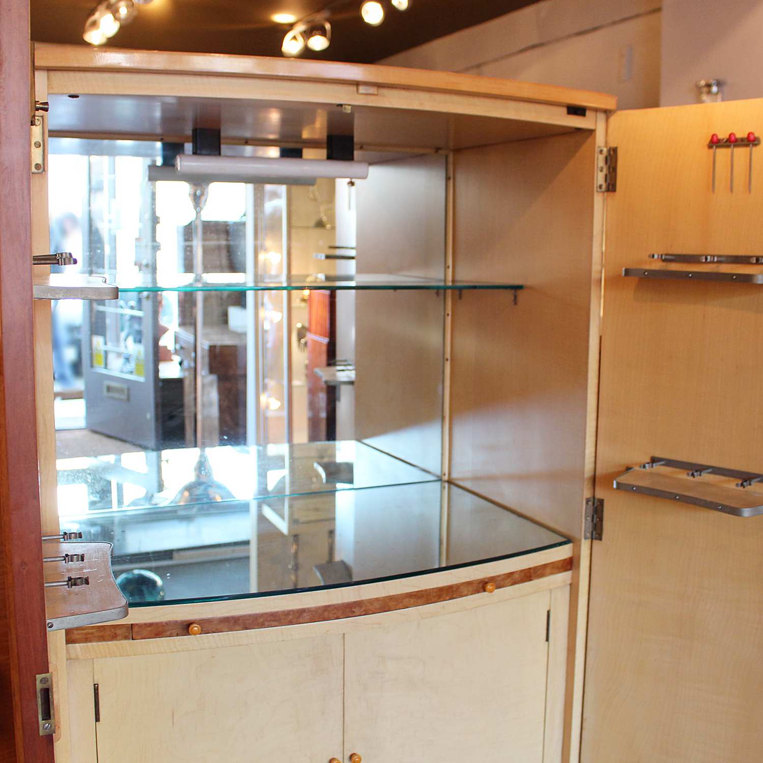 Art Deco cocktail cabinet by Harry & Lou Epstein circa 1930