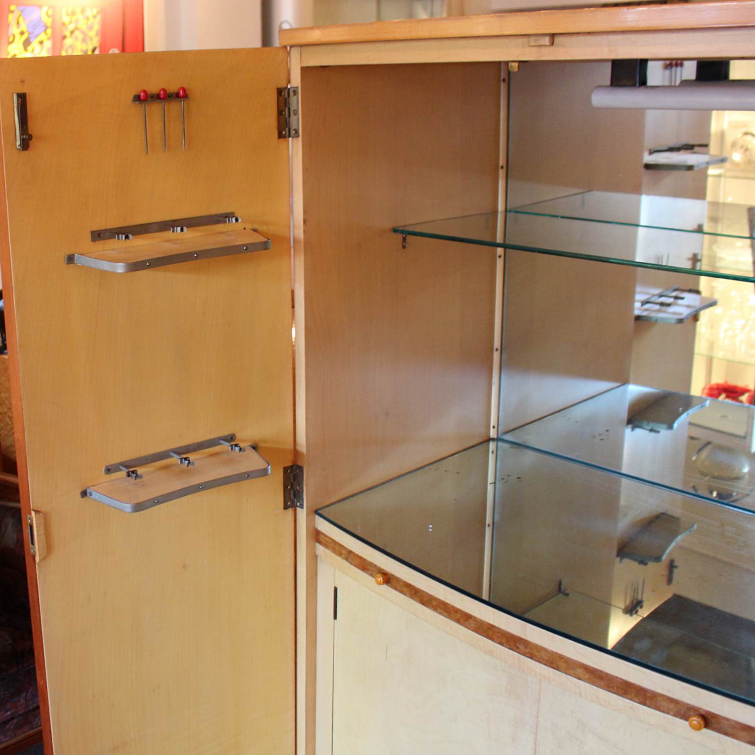 Art Deco cocktail cabinet by Harry & Lou Epstein circa 1930
