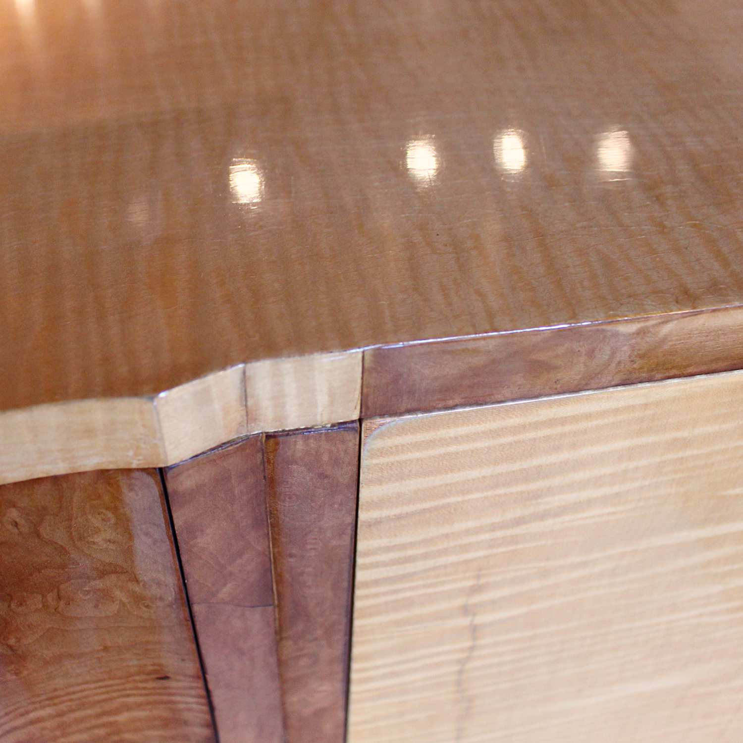 Epstein Art Deco console table circa 1930