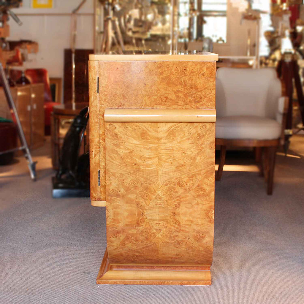 Epstein Art Deco sideboard in burr walnut circa 1930