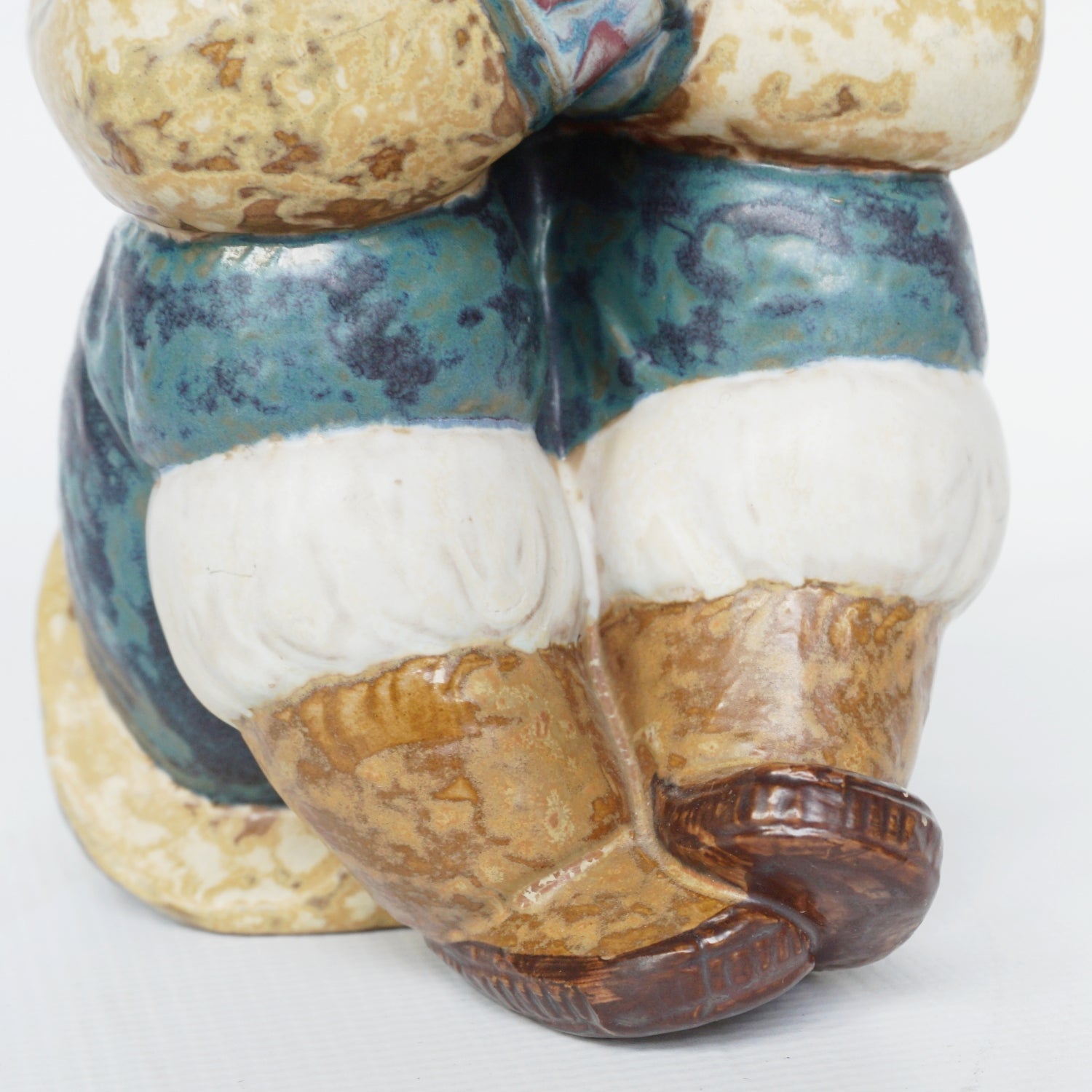 Pensive Eskimo Boy Pottery Figurine by Francisco Catalá for Lladró - Jeroen Markies Art Deco