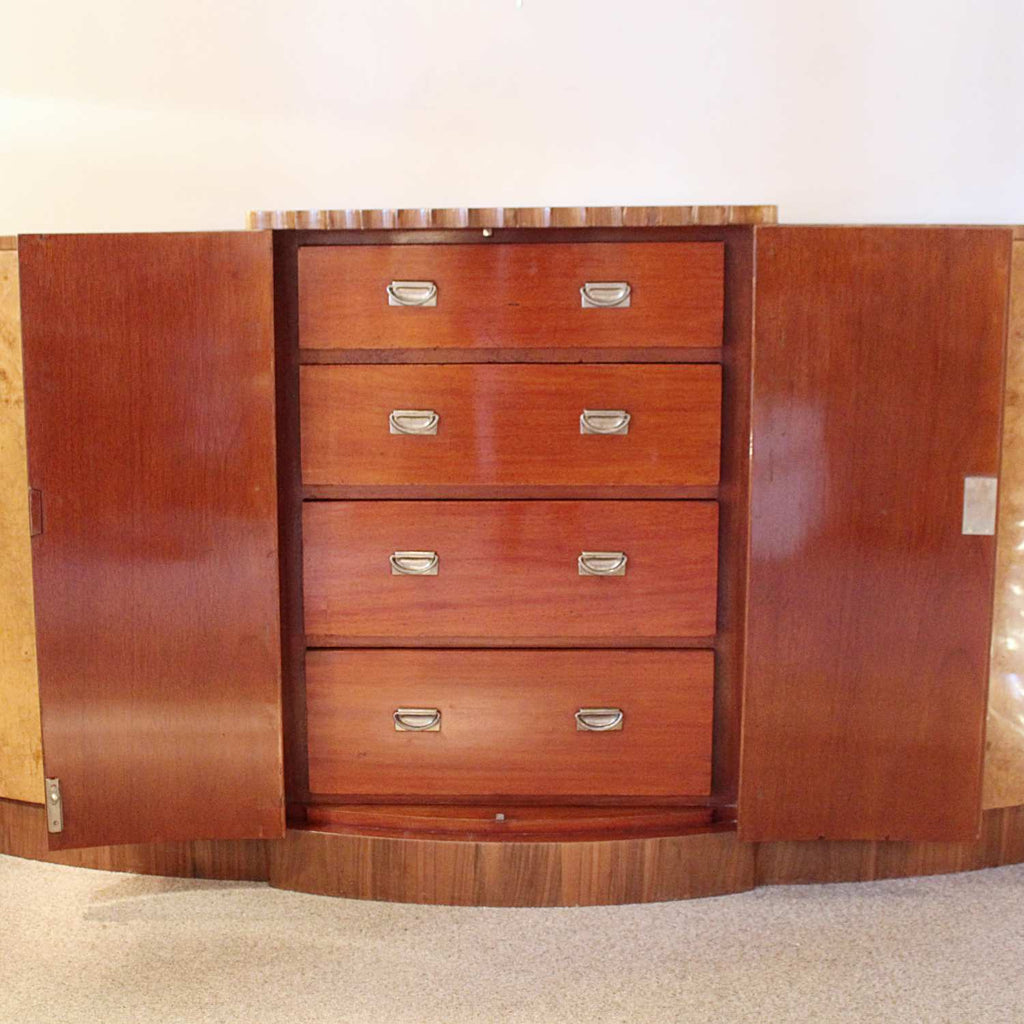 Epstein Art Deco sideboard in walnut circa 1930