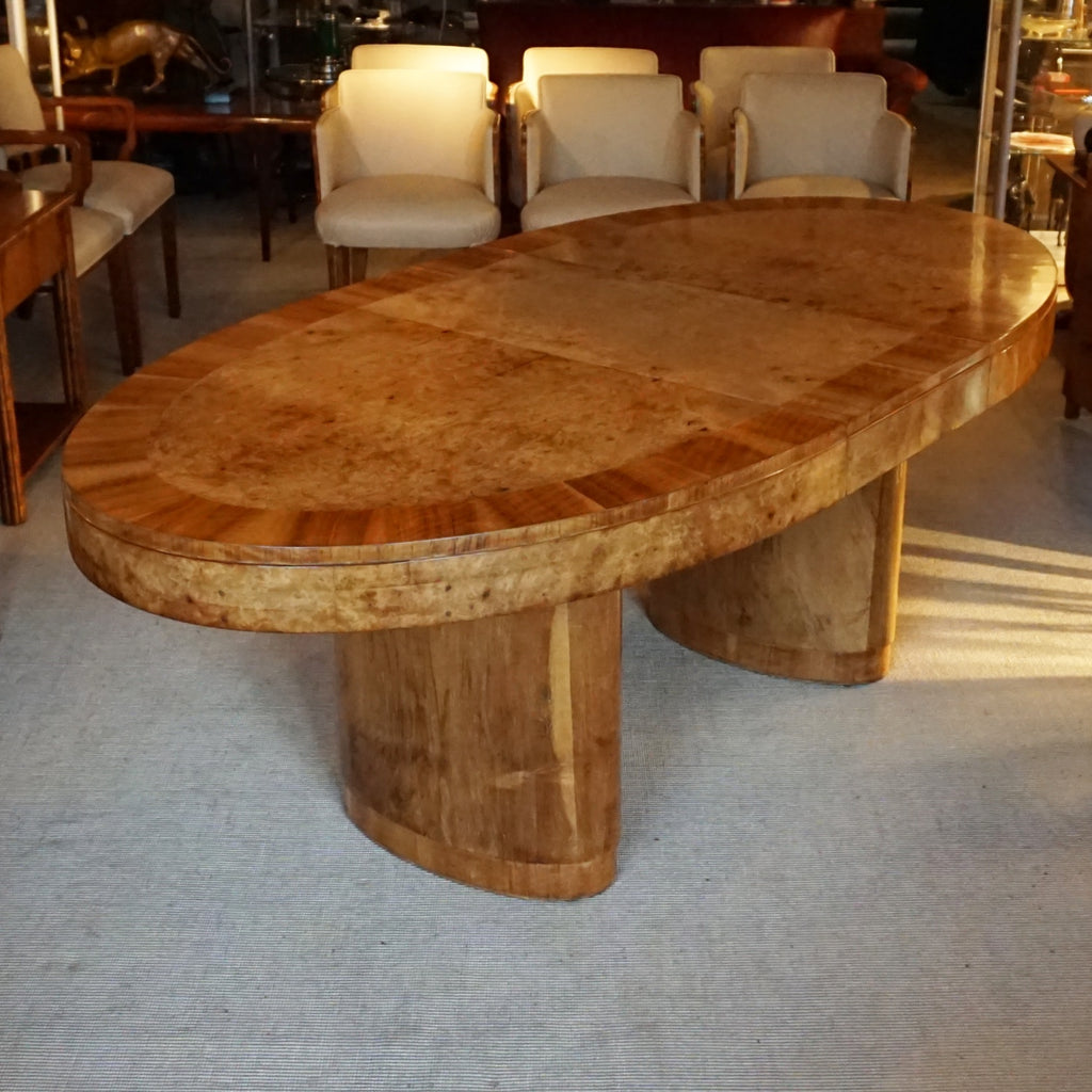 Art Deco Dining Suite by Maple & Co Vintage 6 Seat Dining Suite - Jeroen Markies Art Deco