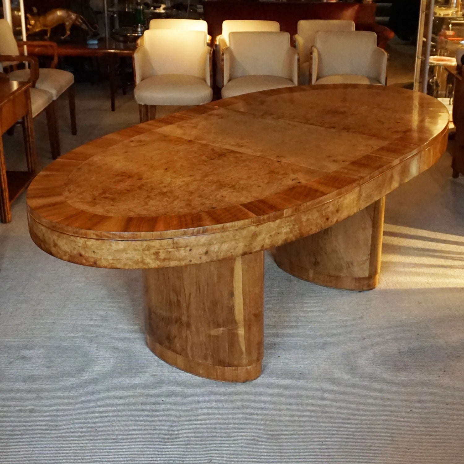 Art Deco Dining Suite by Maple & Co Vintage 6 Seat Dining Suite - Jeroen Markies Art Deco