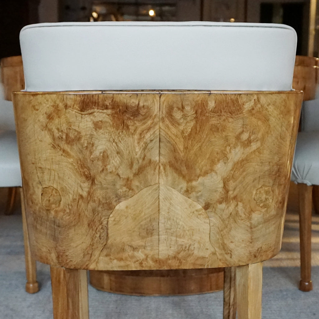 Art Deco Dining Suite by Maple & Co Vintage 6 Seat Dining Suite - Jeroen Markies Art Deco