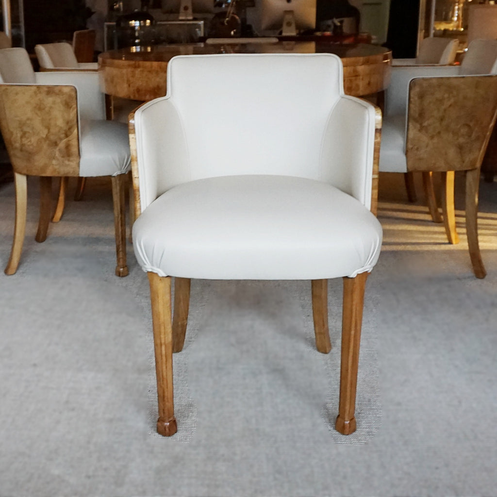 Art Deco Dining Suite by Maple & Co Vintage 6 Seat Dining Suite - Jeroen Markies Art Deco