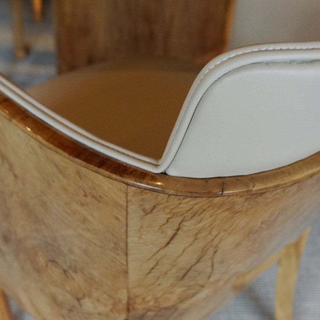 Art Deco Dining Suite by Maple & Co Vintage 6 Seat Dining Suite - Jeroen Markies Art Deco