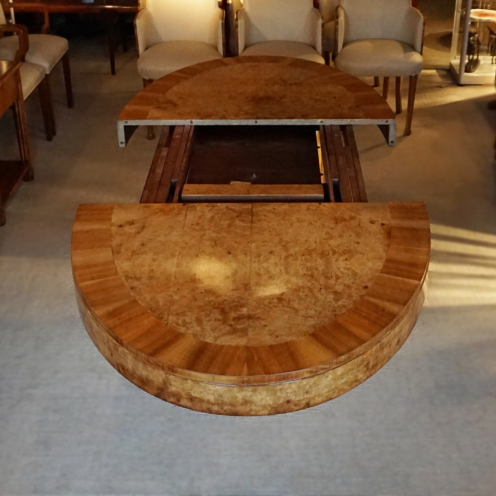 Art Deco Dining Suite by Maple & Co Vintage 6 Seat Dining Suite - Jeroen Markies Art Deco