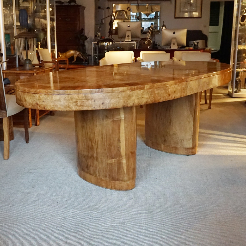 Art Deco Dining Suite by Maple & Co Vintage 6 Seat Dining Suite - Jeroen Markies Art Deco