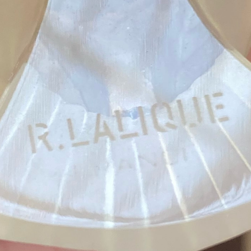 Rene Lalique 'Moineau Fier' Original Glass Bird Paperweight- Jeroen Markies Art Deco