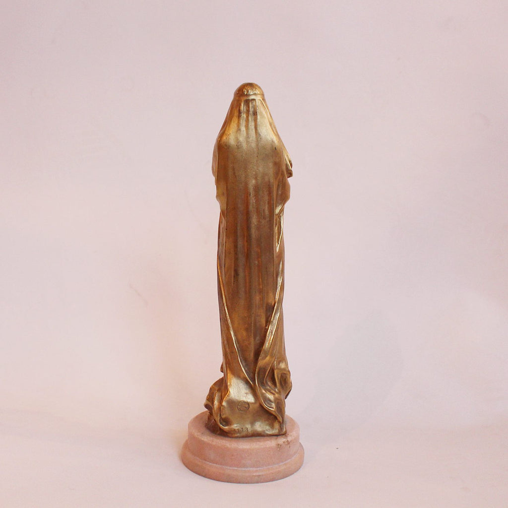 Pierre Fix-Masseau Le Secret Art Nouveau bronze sculpture