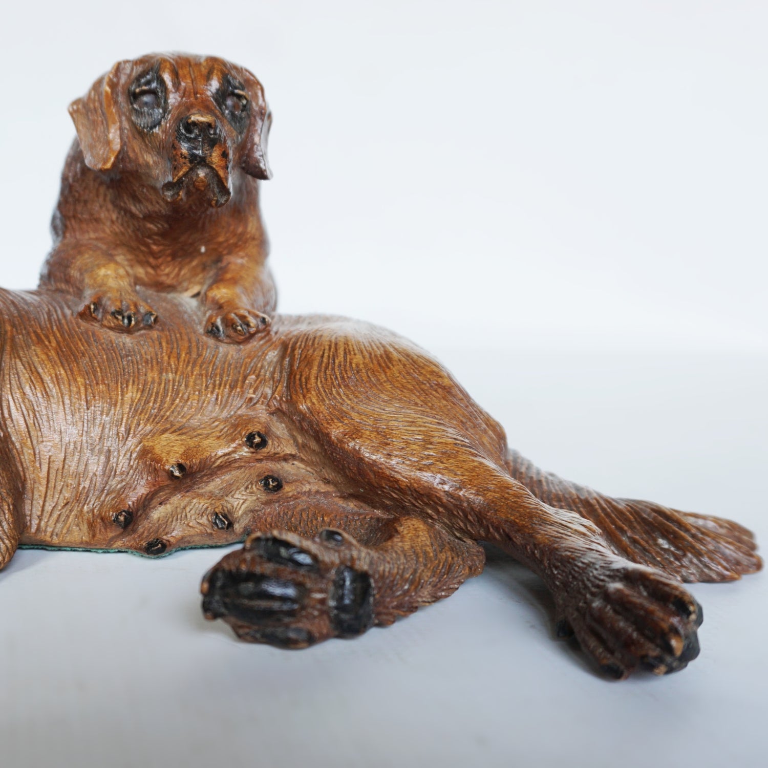 Black Forest Dog Group Swiss Circa 1900 Jeroen Markies Art Deco 