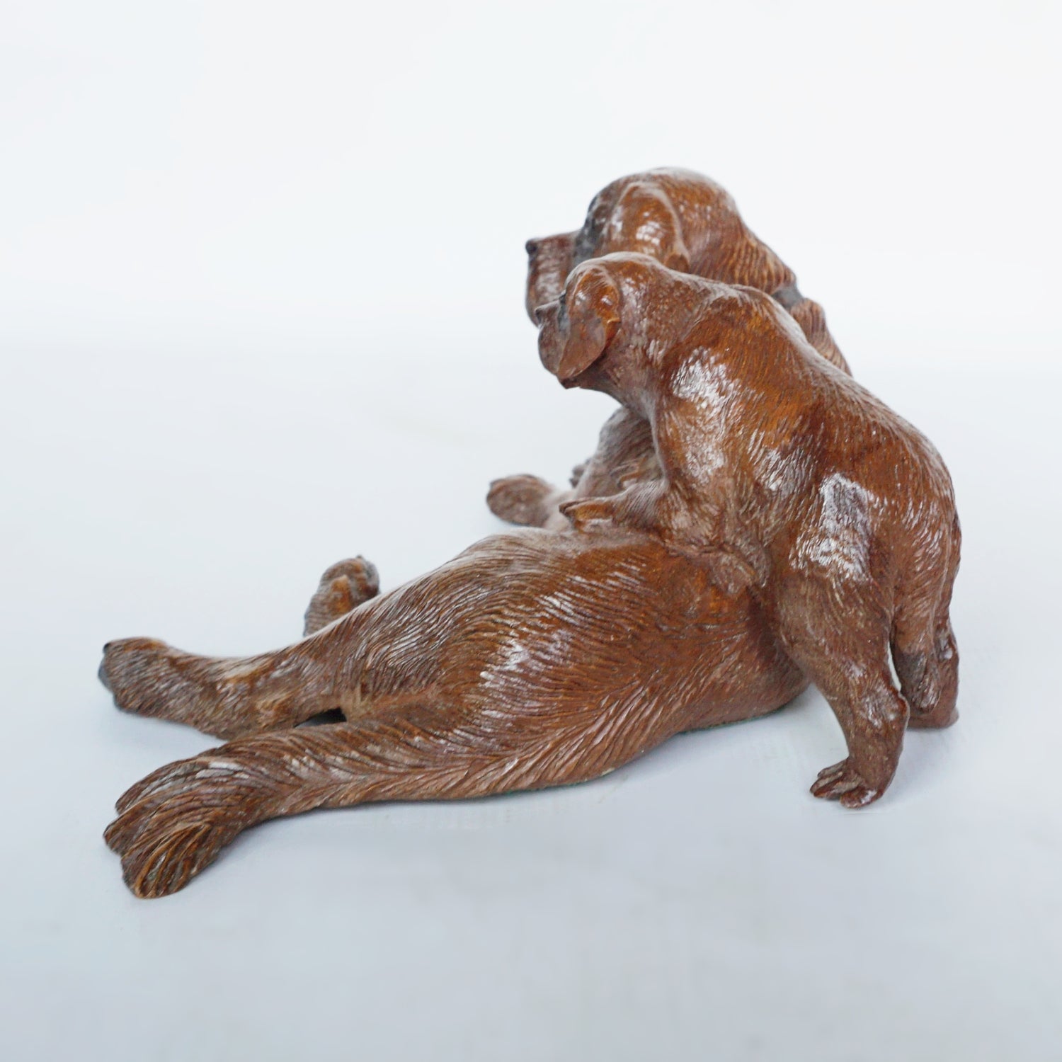 Black Forest Dog Group Swiss Circa 1900 Jeroen Markies Art Deco 