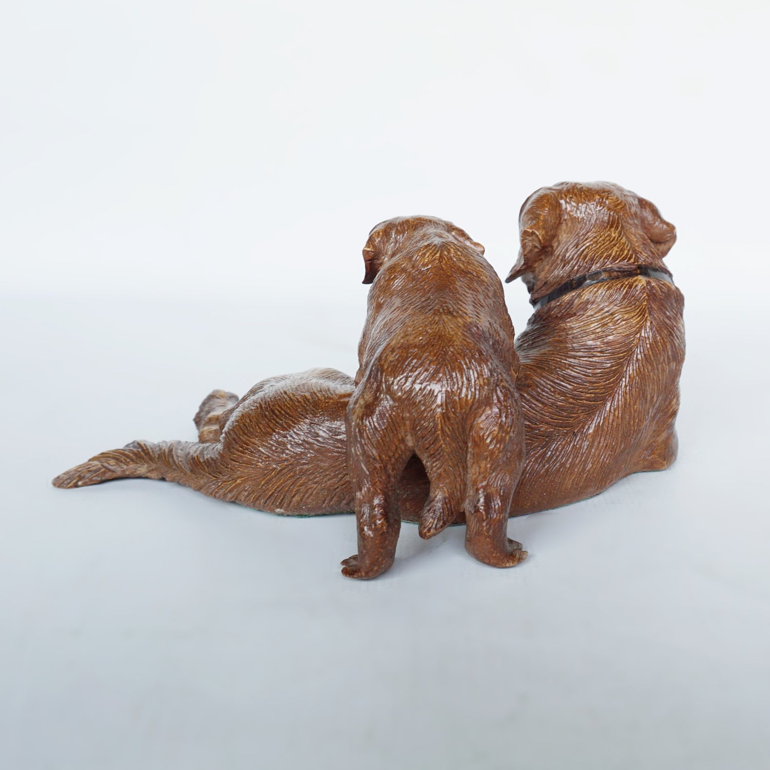 Black Forest Dog Group Swiss Circa 1900 Jeroen Markies Art Deco 