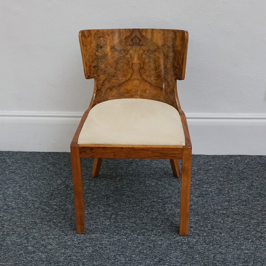 Vintage Art Deco Burr Walnut Dining Suite - Jeroen Markies Art Deco