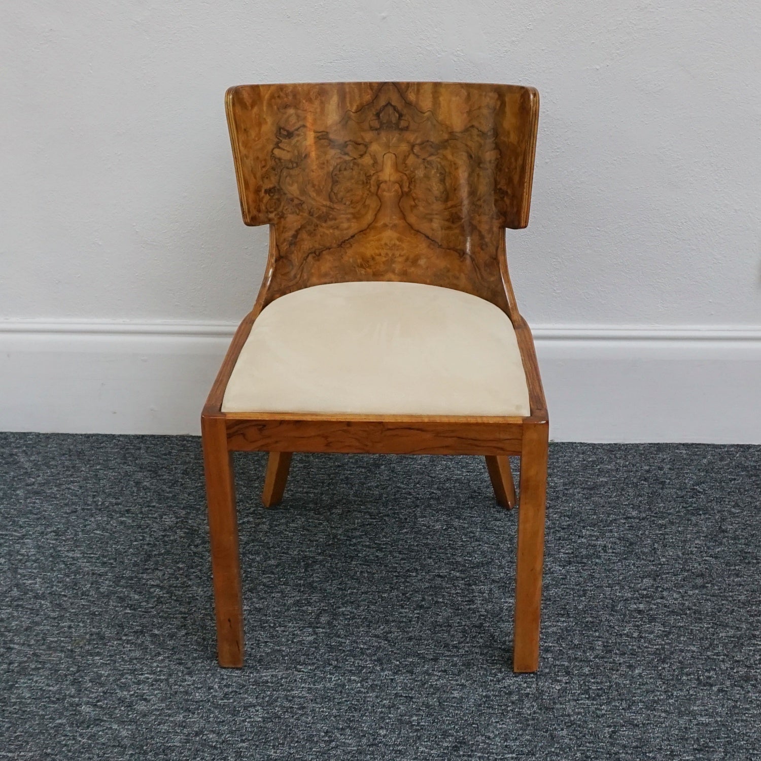 Vintage Art Deco Burr Walnut Dining Suite - Jeroen Markies Art Deco